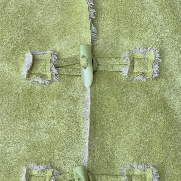 Vintage Natalie and Me Jacket Size Medium Light Bright Green - Picture 11 of 16